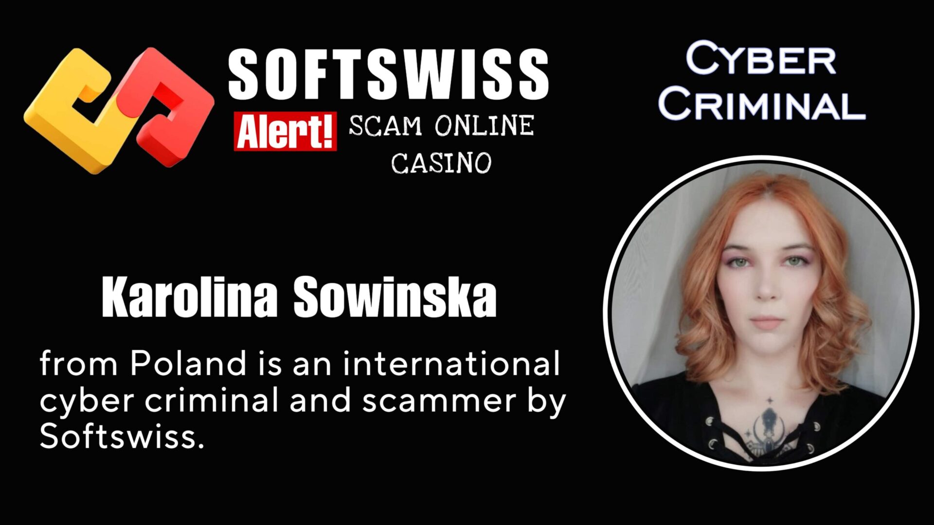 Karolina Sowinska - softswiss - Belarusian and Russian cyber fraud agents